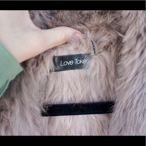 Love Token rabbit jacket. Size XS. - Picture 4 of 7